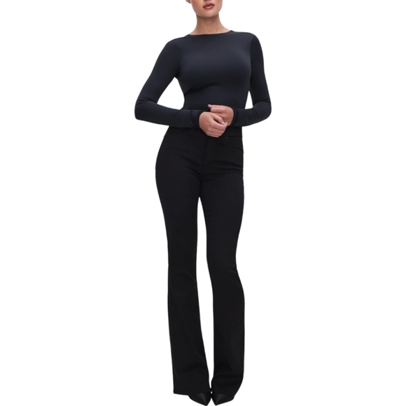 NWT Good American Classic Bootcut Jeans 6 - Picture 1 of 8